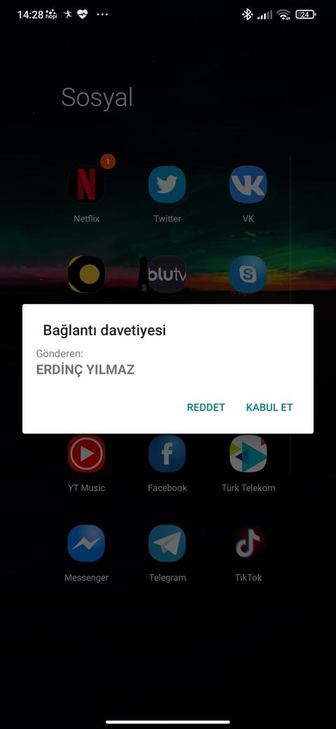 Xiaomi düzelmeyen bağlantı davetiyesi