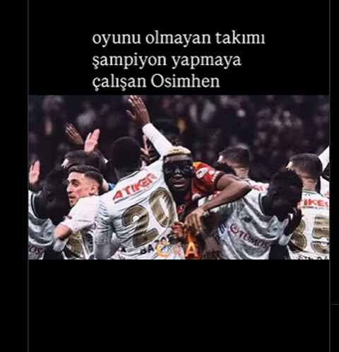 Osimhen için Koreografi önerisi