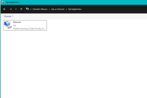 Bilgisayara yeni windows yükledim ve wifi özelliği yok