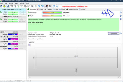 Seagate BarraCuda HDD'den gelen ses problemi.