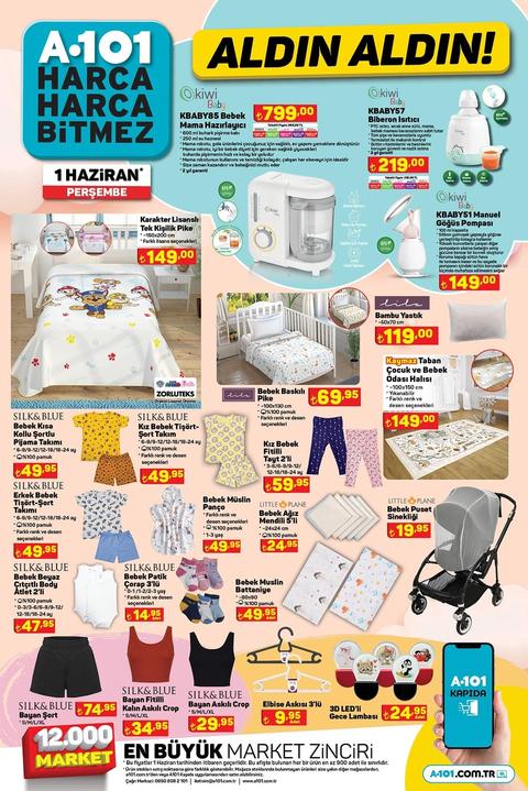 A101 1 Haziran 2023 Perşembe katalog