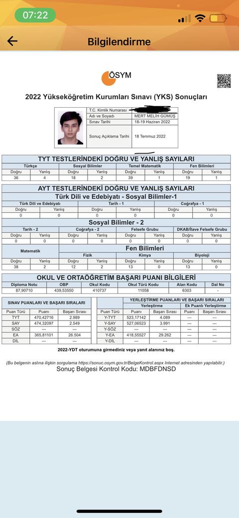 mertgms2 sayısal ham 2549 tavsiye konusu