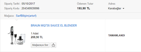 BLENDER TAVSİYESİ
