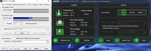 Ryzen 5 5600x stock fan ile 85 derece