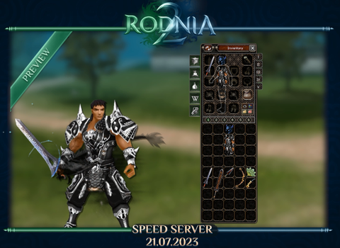 Rodnia2 | GLOBAL | Speed Server FAME | Açılış : 21.07.2023 | 1-120 | Orta PvM | Sezonluk Etkinlikler