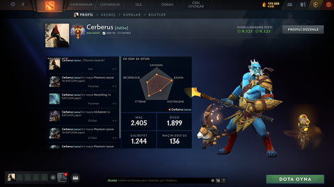 5620 MMR Immortal ACC 2000TL