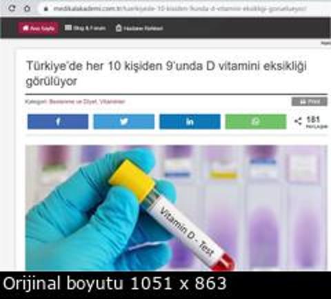 D vitamini ve Mehmet Ceyhan