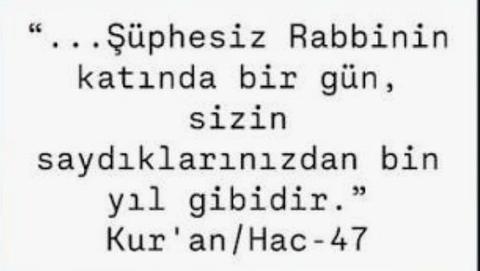 einstein sadece kur an ı tekrar ediyordu.