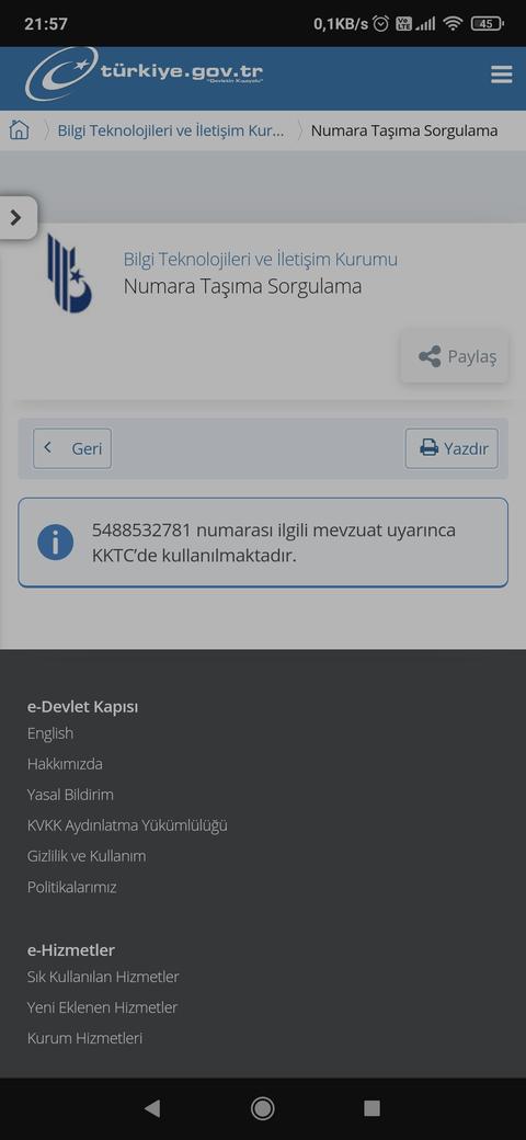 Vodafone'dan Kıbrıs'a özel Numara - 0548