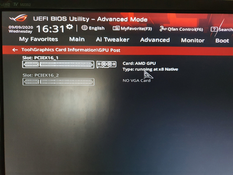 PCI 4 olan ekran kartının x8 çalışması