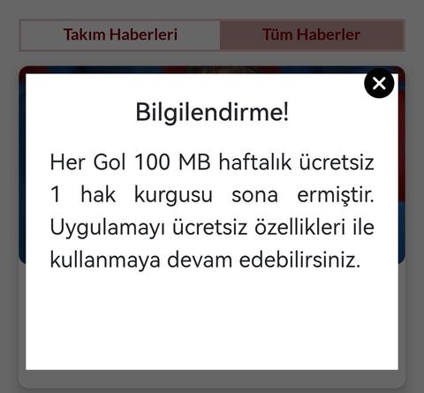 Turkcell Goller Cepte Maç Seçimi