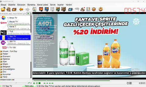 60fps iptv yayınları