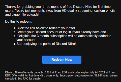 Epic Games ücretsiz 3 aylık Discord Nitro