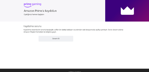 Amazon Prime Üyeliğimi Yenileyemiyorum. Yardım Edin Lütfen.
