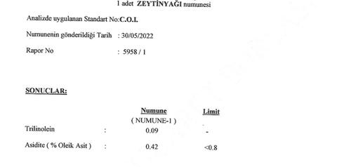 Sızma Zeytinyağı Hakkında Bilgiler