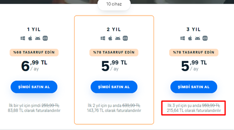 Adguard VPN 5 yıllık 152TL