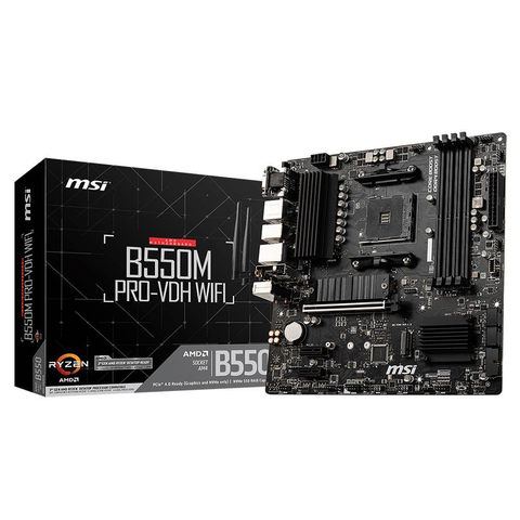 MSI B550M PRO-VDH WIFI -SIFIR, TR- B550