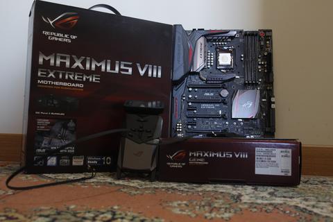 [SATILIK]ASUS MAXIMUS VIII EXTREME Z170 + i7 6700K + CORSAIR h115i