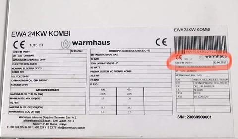 **WARMHAUS EWA**Kullanıcıları