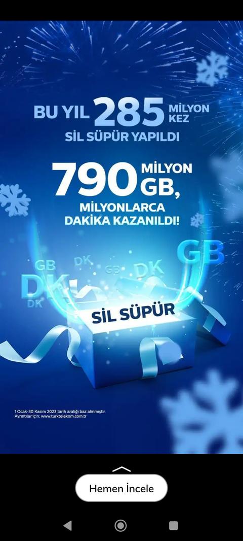 Türk Telekom Sil Süpür Kampanyası (YENİ)