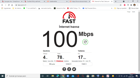 Netflix'e uygulanan bandwidth throttling.