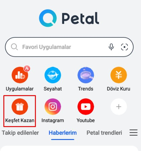 Petal Search Keşfet Kazan Kampanyası (İstegelsin 75/30 - Çiçeksepeti 50/25)