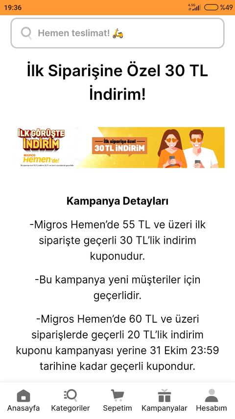 Migros Çikolatalarda 1 Alana 1 Bedava