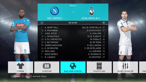 PLAYSTATİON 4-PLAYSTATİON 5 PES 2018 2025-2026 SEZONU TRANSFER YAMASI
