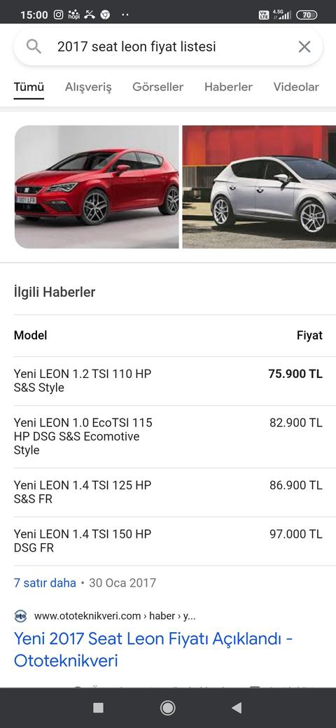 2017-2020 Arası Fiyatlar / Güncel Piyasa