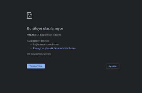 Keenetic Extra DSL modem arayüzüne bağlanma sorunu