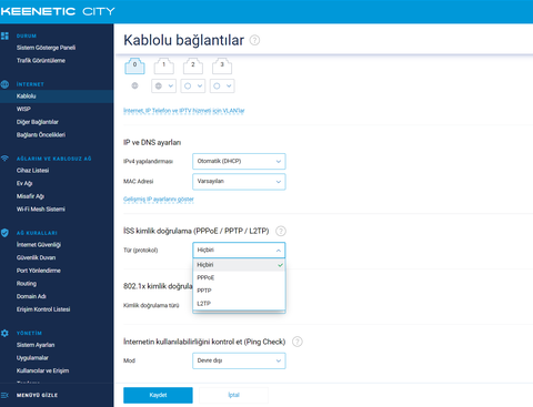 KabloNet Modem/Router Önerisi(Docsis 3.0)