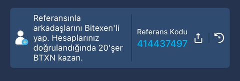 ⚽ BITEXEN 30 MX TOKEN(~210 TL) KAZAN - %50 GERİ ÖDEME VE MSPORT GÜVENCESİ