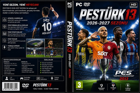 PES 2013 PC | 2026-2027 Sezonu Transfer Yaması