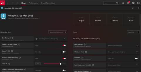 3ds Max 2020,21,22,24,25 Aynı hata Sorunu