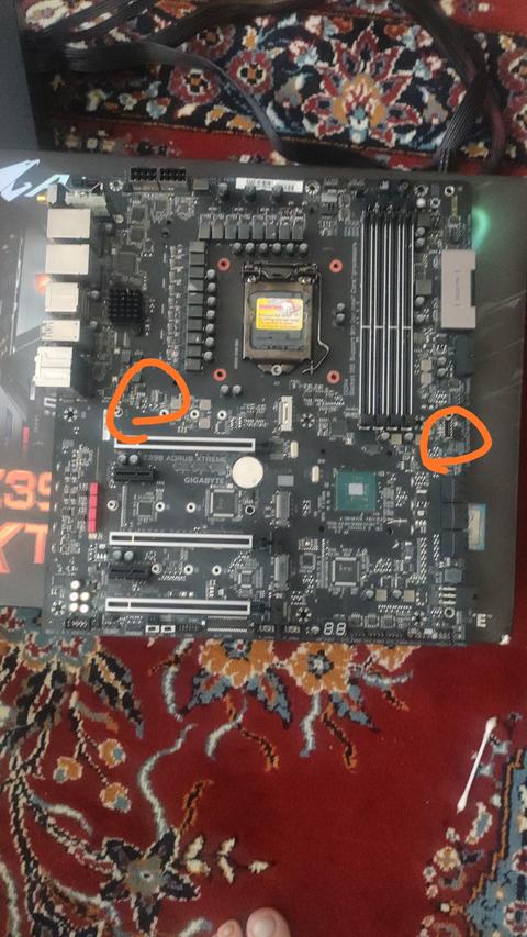 Z390 aorus xtreme anakart arizasi yardim