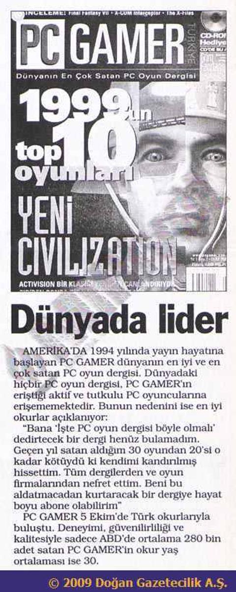 Türkiye'de Çıkmış Oyun Dergileri ve PDF / CD Paylaşımı
