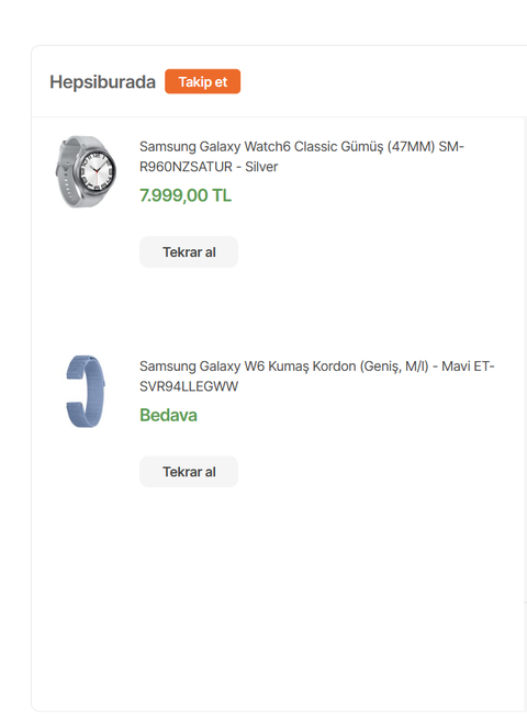 Samsung Galaxy Watch 6, Classic [ANA KONU]