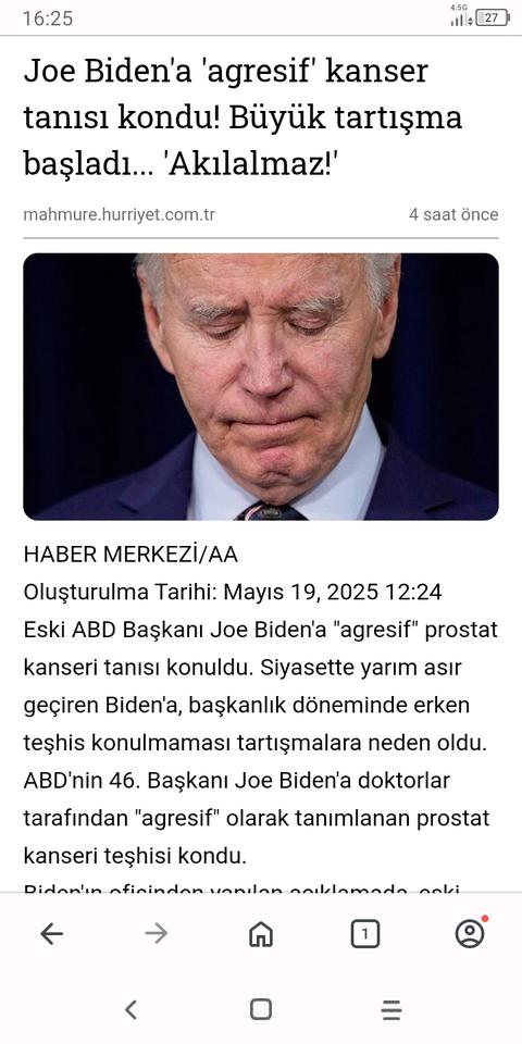 kanser ve kalp krizi.