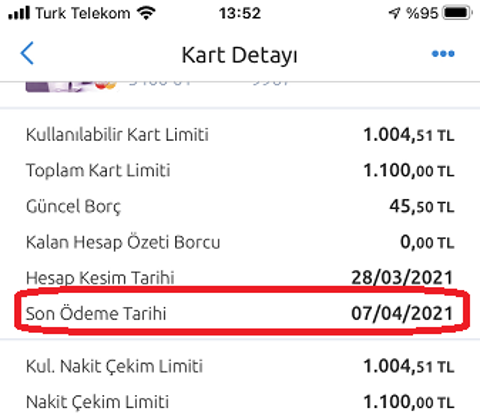 Ben bu borcu ne zaman ödeyeceğim????