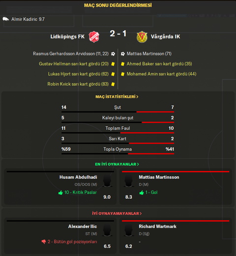 FM20 Journeyman | İlk Durak Lidköpings FK