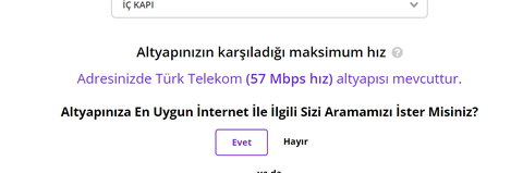 yazlık için taahhütsüz internet tavsiyesi