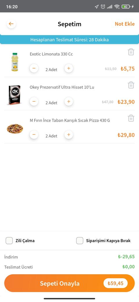 Okey 10 lu prezervatif 12tl migros hemen