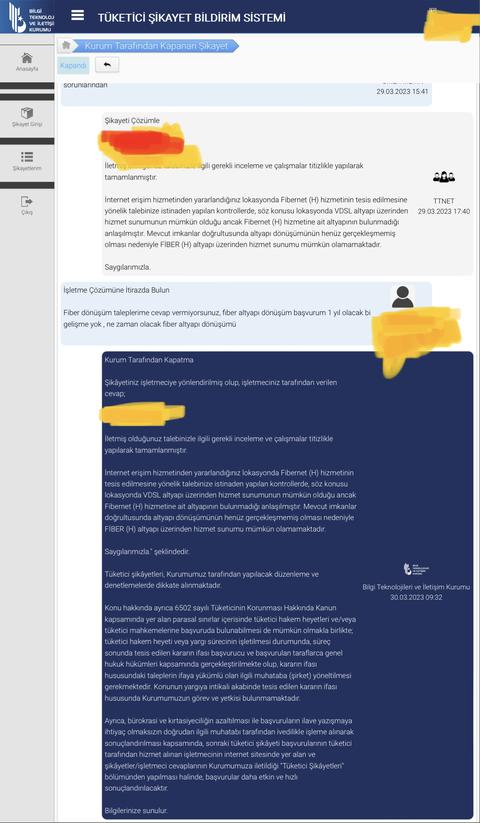 Türk Telekom Dilekçe Örneği - Örnekleri ve Altyapı Port - Fiber - talepleri