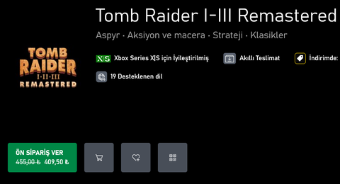 Tomb Raider I-III Remastered [PS5 / PS4 ANA KONU] - TÜRKÇE