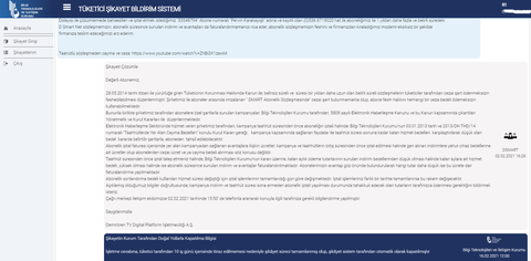 Bir Şikayet ! D-Smart... (İşgüzarlık, keyfiyet, oyalama içerir!)