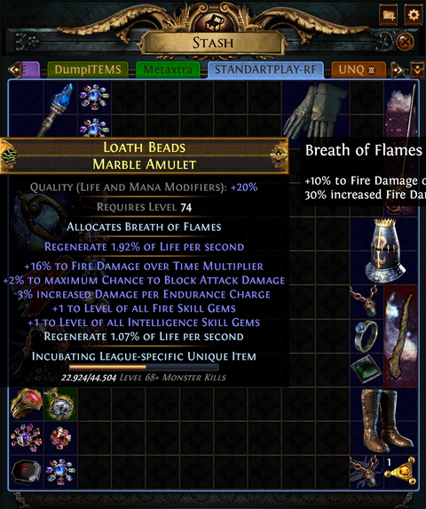 [SATILIK] Path of Exile Hesap