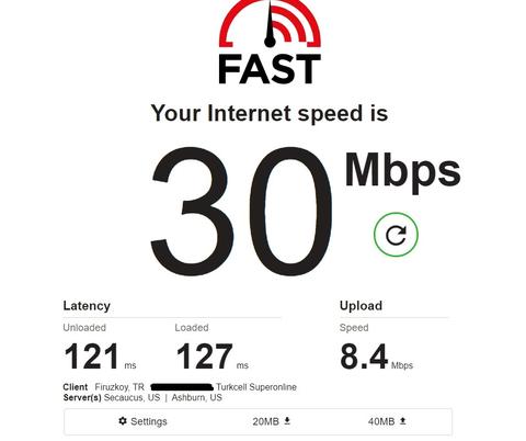 Netflix'e uygulanan bandwidth throttling.