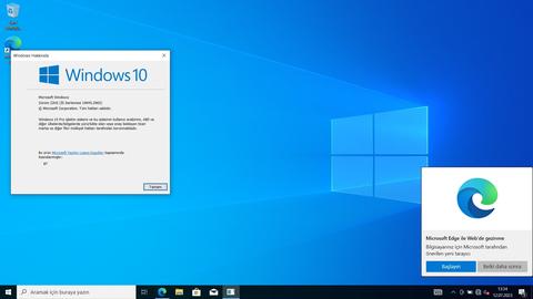Windows 10 22H2 19045.3208 Home/Pro Türkçe 64 Bit