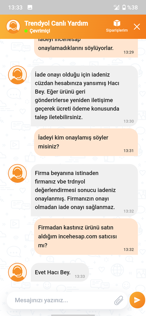 incehesap.com ve trendyol ücret iadesi tuzağı