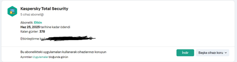Kaspersky bedavadan otomatik yenileniyor